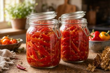 Vložena paprika: sladko-kisla, kot jo delajo babice